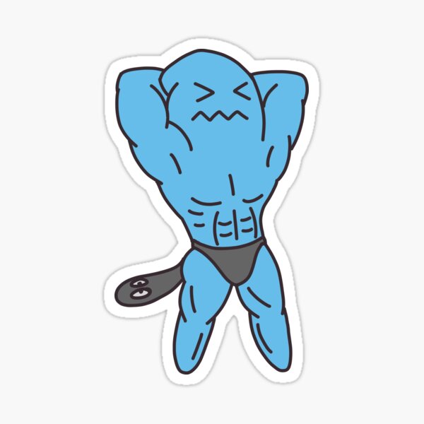 Buff Wobbuffet Pegatina