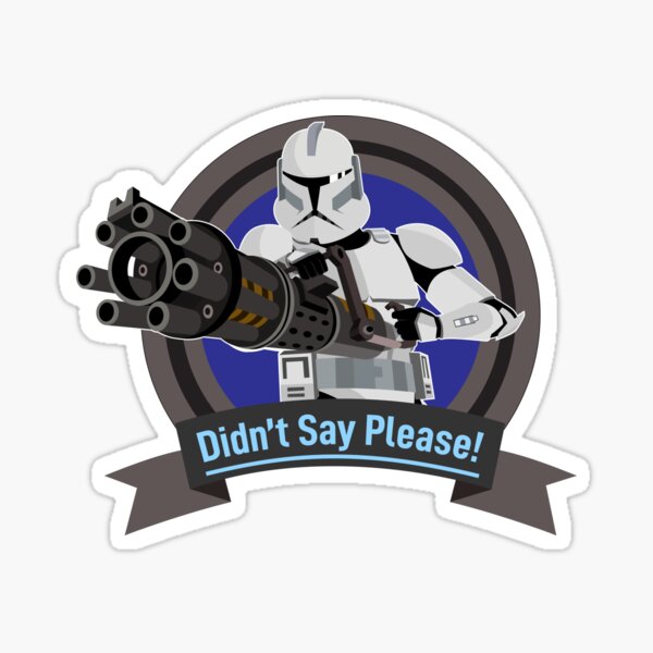 Hevy-Clone of the Republic Sticker