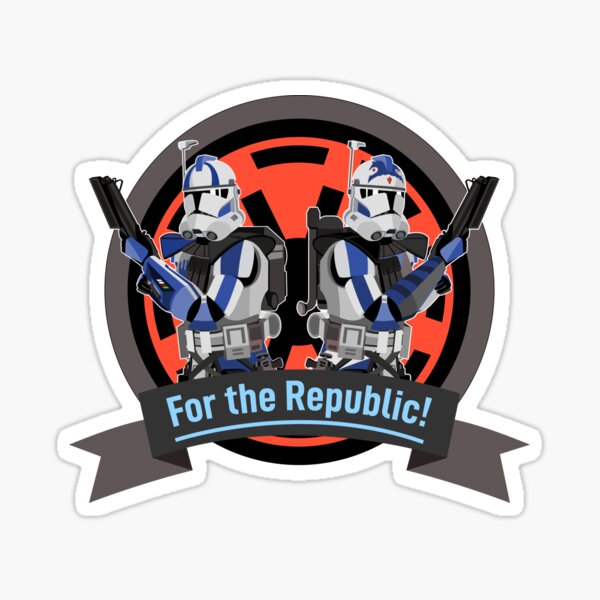 ARC Troopers Fives and Echo Sticker