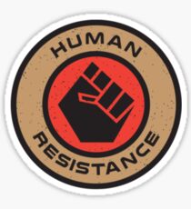 Human Resistance Sticker