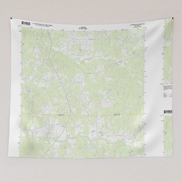 Item preview, USGS TOPO Map Mississippi MS Jefferson 20120402 TM designed and sold by WetdryvacRBO2.