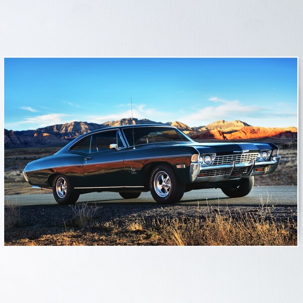 Custom 1967 Chevrolet Impala shops Super Sport Garage Banner