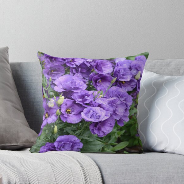 Item preview, Raindrops on Lisianthus Garden designed and sold by ginawaltersdorf.