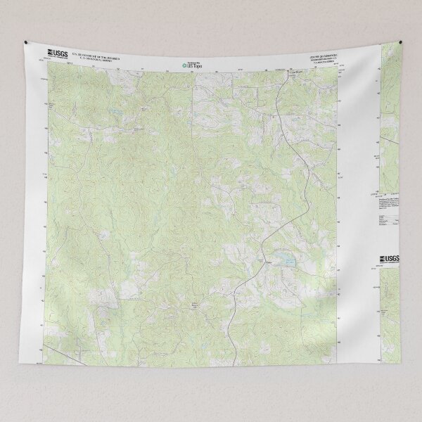 Item preview, USGS TOPO Map Mississippi MS Johns 20120409 TM designed and sold by WetdryvacRBO2.
