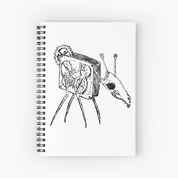 Wind-up Deer Spiral Notebook
