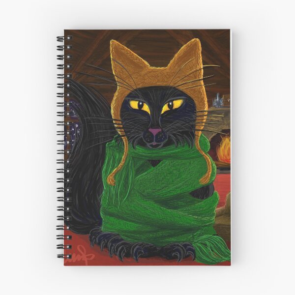 Item preview, One Satisfied Yule Cat designed and sold by AnsateJones.
