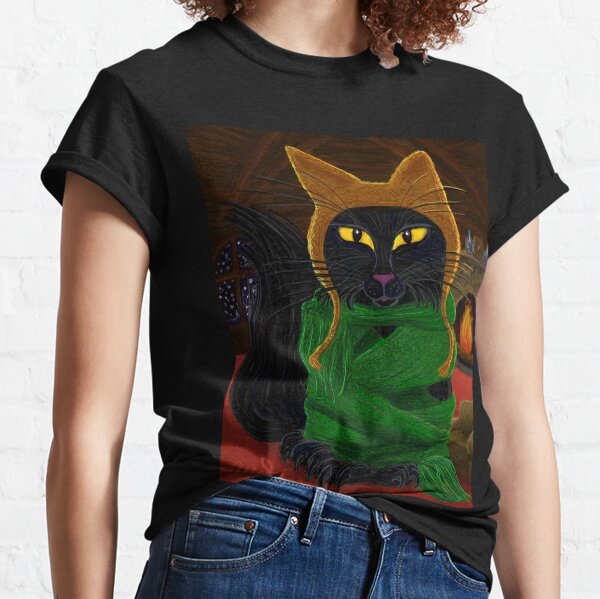 One Satisfied Yule Cat Classic T-Shirt