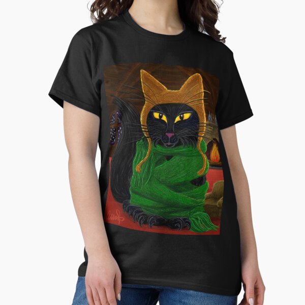 One Satisfied Yule Cat Classic T-Shirt