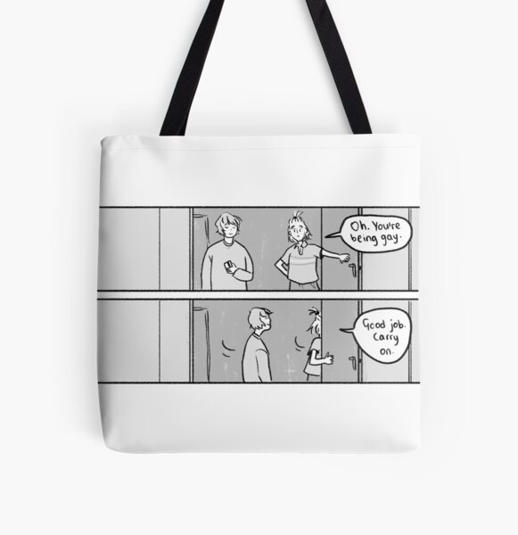 Would you be okay with your man carrying a tote bag?