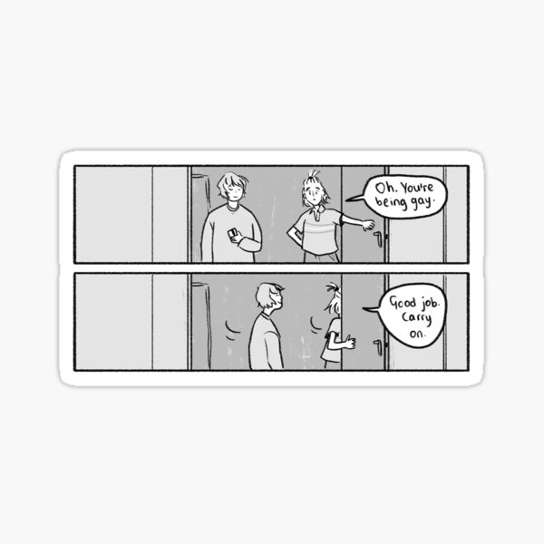 Artikel-Vorschau von Oh, du bist schwul. Gute Arbeit, mach weiter., designt und verkauft von aliceoseman.