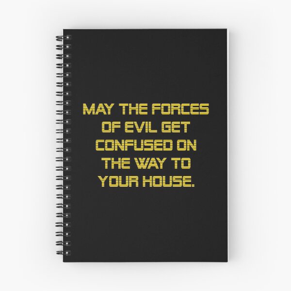 Item preview, May the Forces of Evil Get Confused on the Way to Your House. designed and sold by BubbleApparel.