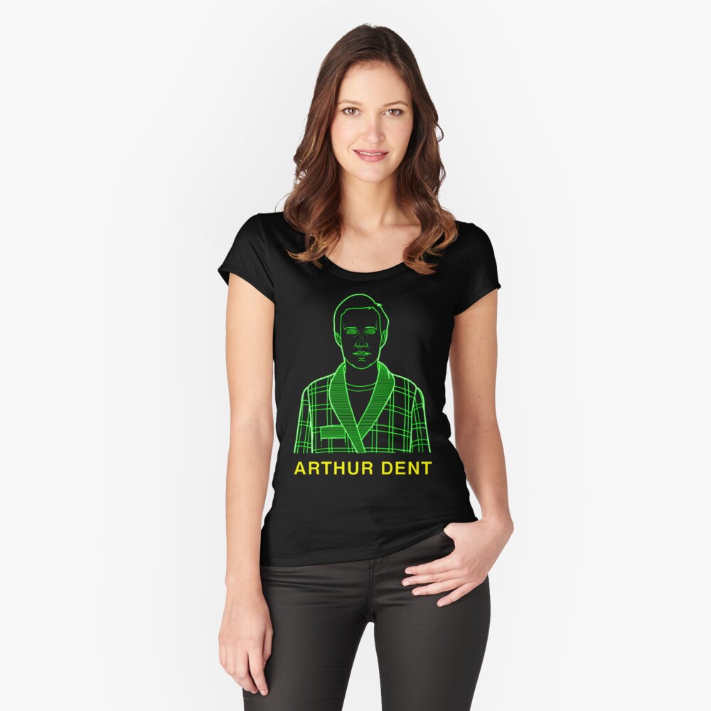 Item preview, Fitted Scoop T-Shirt designed and sold by nikhorne.