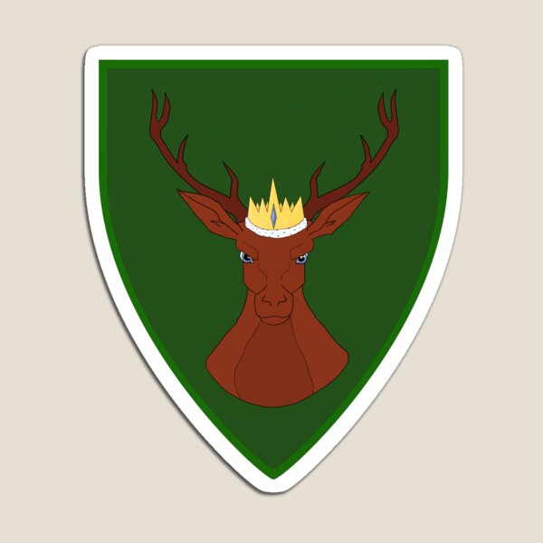 Crowned Stag - 1st Fleet Logo Magnet