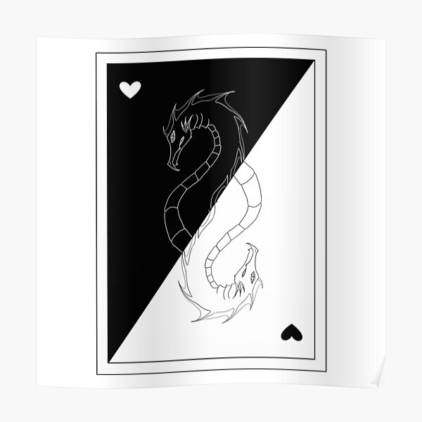 Nessie Ace of Hearts - 10th Fleet Logo Poster