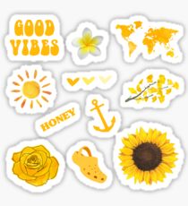 Yellow Stickers | Redbubble