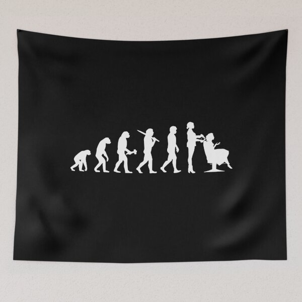 Item preview, Hairdresser Hair Stylist Hairstylist Evolution designed and sold by Krautshirts.