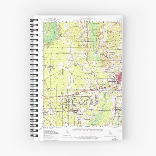 Item preview, USGS TOPO Map Louisiana LA Minden 334800 1947 62500 designed and sold by WetdryvacRB01.