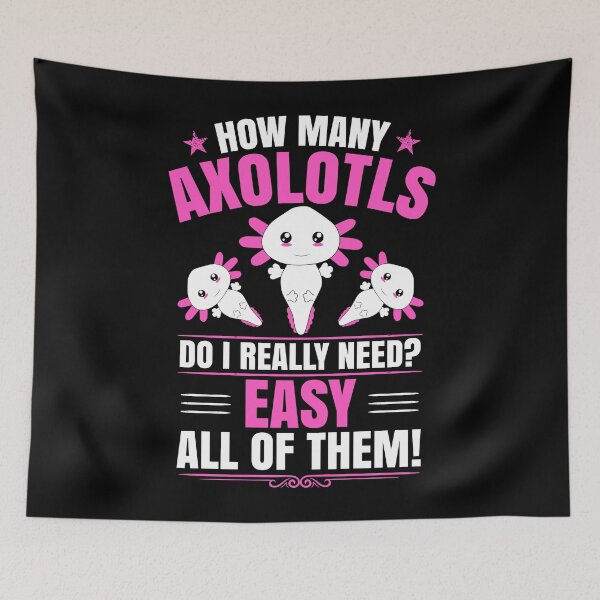 Item preview, Axolotl Axolotls Mexican Walking Fish Gift Present designed and sold by Krautshirts.