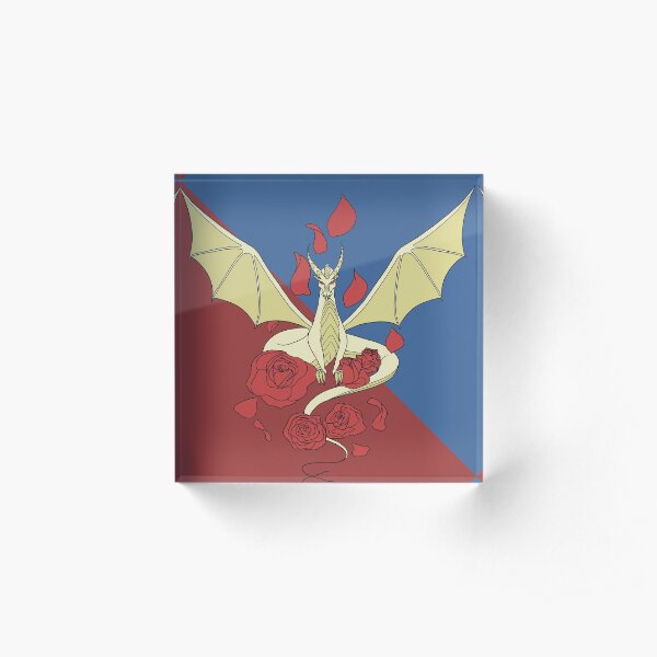 Meadow Wings Heraldry Acrylic Block