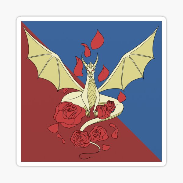 Meadow Wings Heraldry Sticker