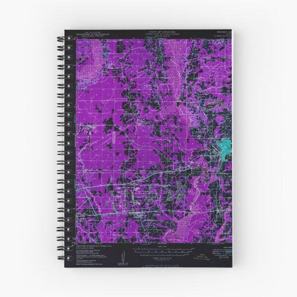 Item preview, USGS TOPO Map Louisiana LA Minden 334802 1949 62500 Inverted designed and sold by WetdryvacRB01.