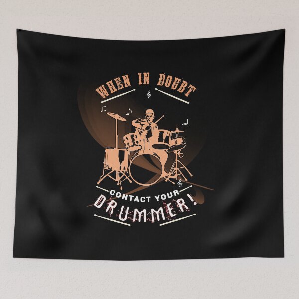 Item preview, Drummer saying designed and sold by mtsdesign.