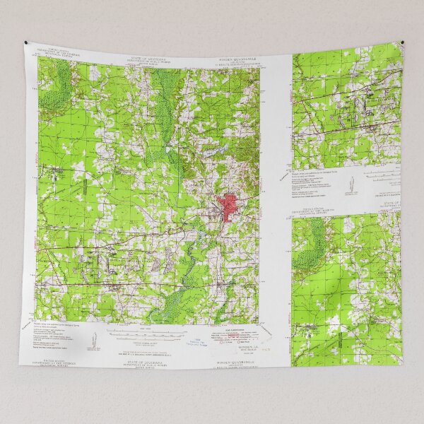 Item preview, USGS TOPO Map Louisiana LA Minden 334802 1949 62500 designed and sold by WetdryvacRB01.