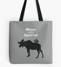 Supernatural Moose and Squirrel Tote Bag