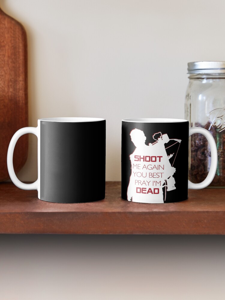 The Walking Dead-Céramique Tasse De Café/Tasse Daryl Dixon: Shoot Me Again The Walking Dead-Céramique Tasse De Café/Tasse Daryl Dixon: Shoot Me Again