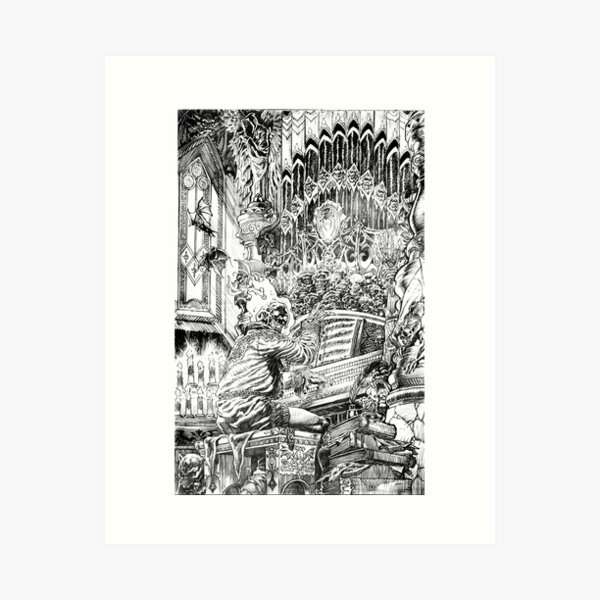 Music of Madness Art Print