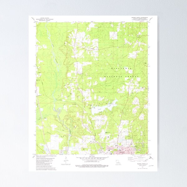 Item preview, USGS TOPO Map Louisiana LA Minden North 332764 1981 24000 designed and sold by WetdryvacRB01.