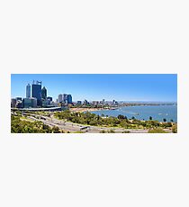 The City Of Perth WA - Panorama Photographic Print