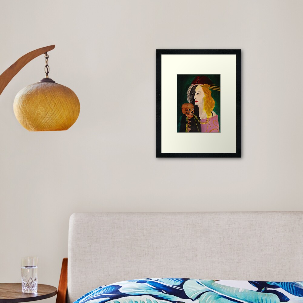 Item preview, Framed Art Print designed and sold by v1xter.
