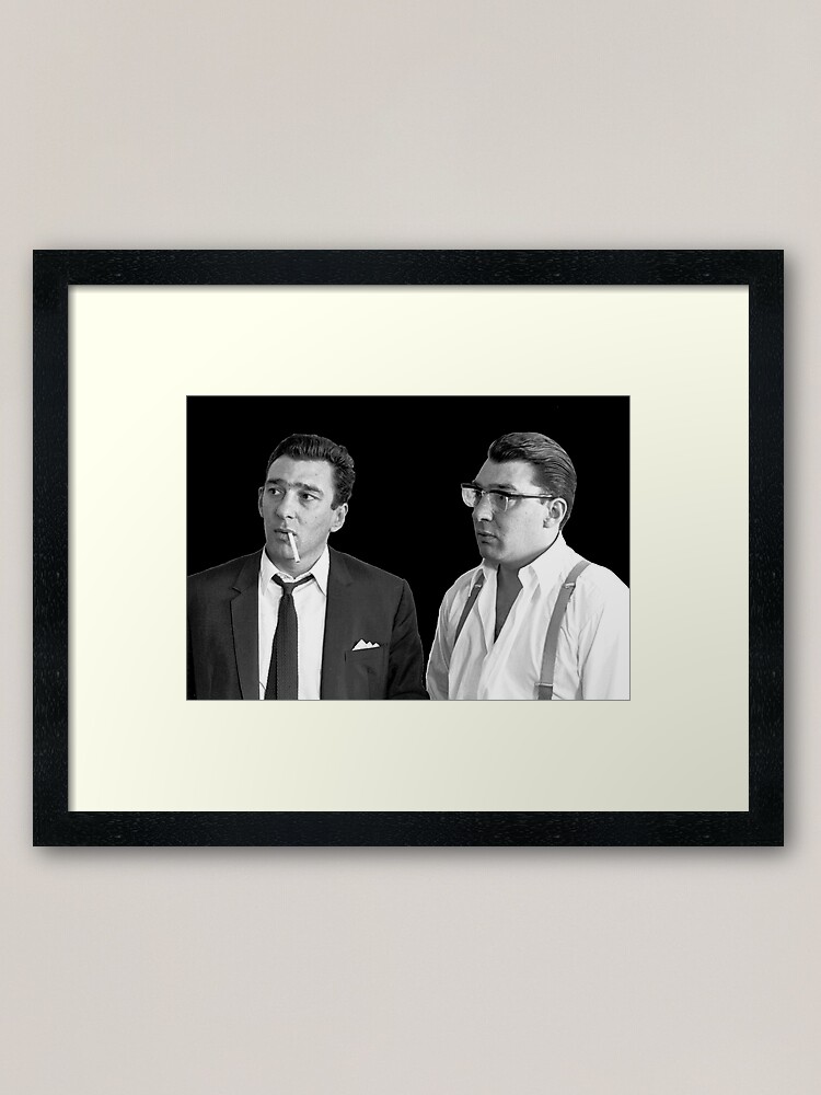 London Gangster The Kray Twins Picture Print on Framed Canvas Wall Art Decor 