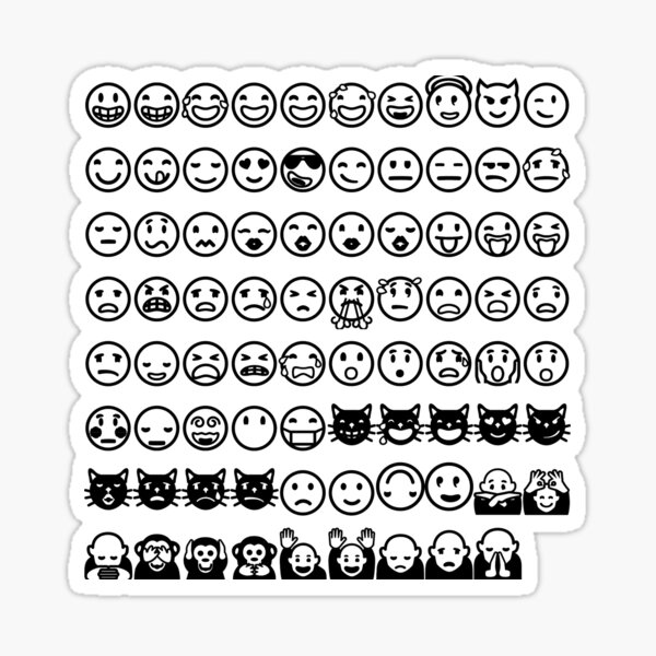 Emoji  絵文字えもじ  /ɪˈmoʊdʒi/ [emodʑi] emojis ideograms smileys electronic messages web pages genres Sticker