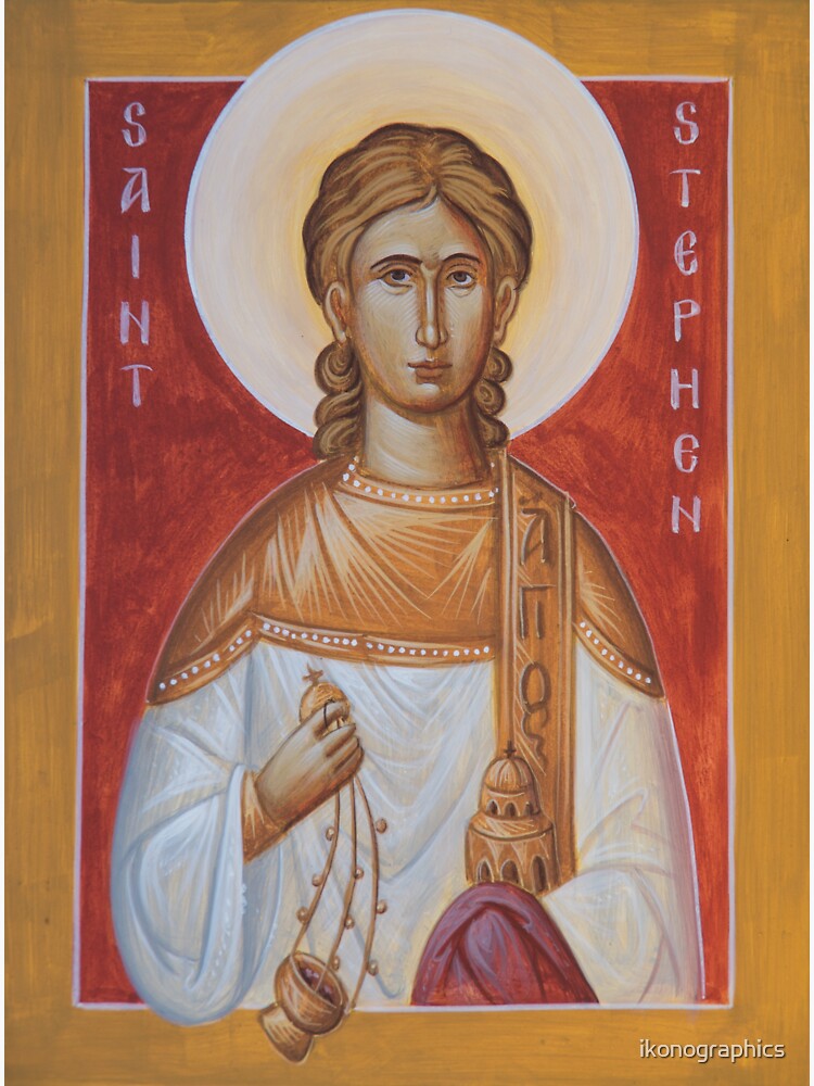 St Stephen the Protomartyr by ikonographics