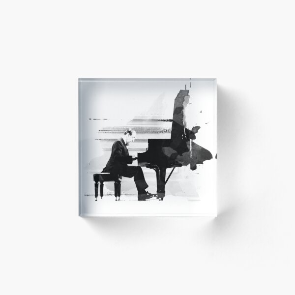 Vladimir Horowitz Pianist Acrylic Block