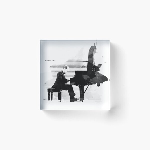 Vladimir Horowitz Pianist Acrylic Block