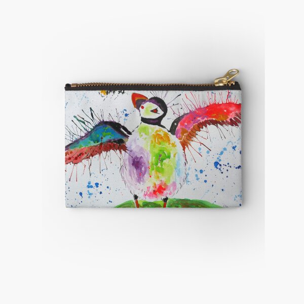 Item preview, Colourful Puffin and a Bumble bee designed and sold by Casimirasart.