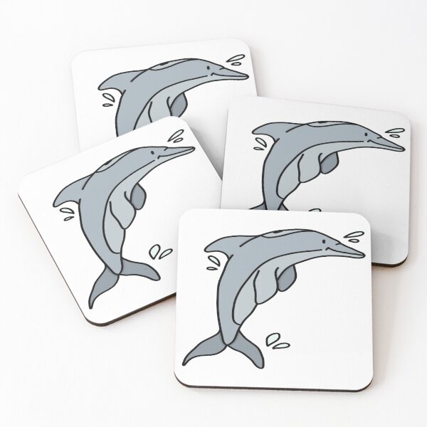 Item preview,  Children's illustration of a dolphin. designed and sold by silviaromo.