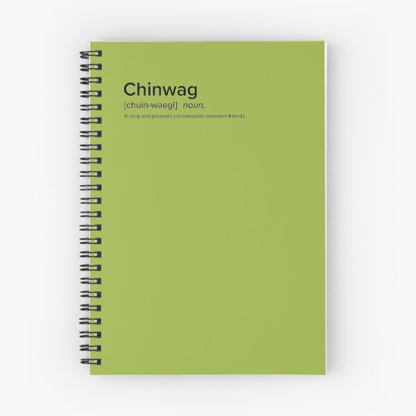 Item preview, Chinwag - British Slang Defined designed and sold by stackeddesigns.