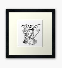 Jack und Sally Gerahmter Kunstdruck