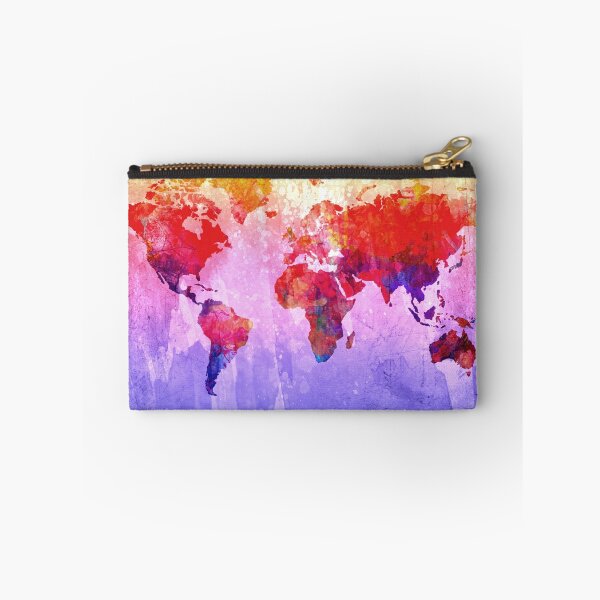 Item preview, World Map watercolor 2 designed and sold by BekimART.