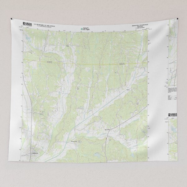 Item preview, USGS TOPO Map Mississippi MS Keownville 20120321 TM designed and sold by WetdryvacRBO2.