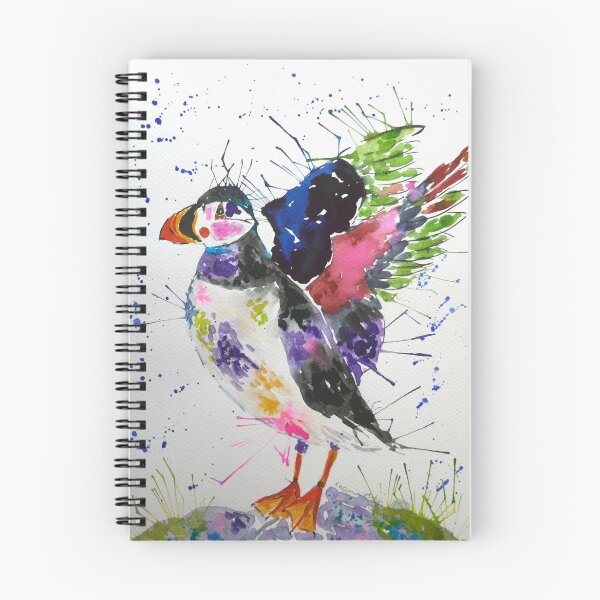 Item preview, Colourful Puffin 2 designed and sold by Casimirasart.