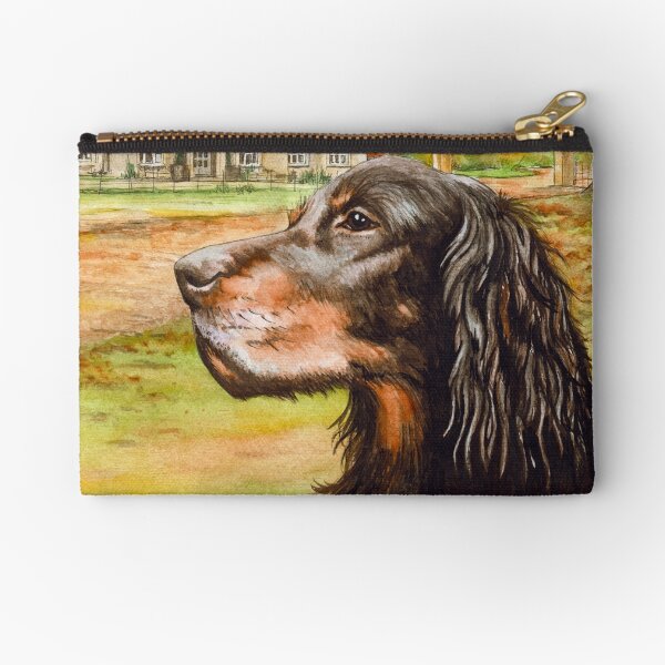 The Gordon Setter Zipper Pouch