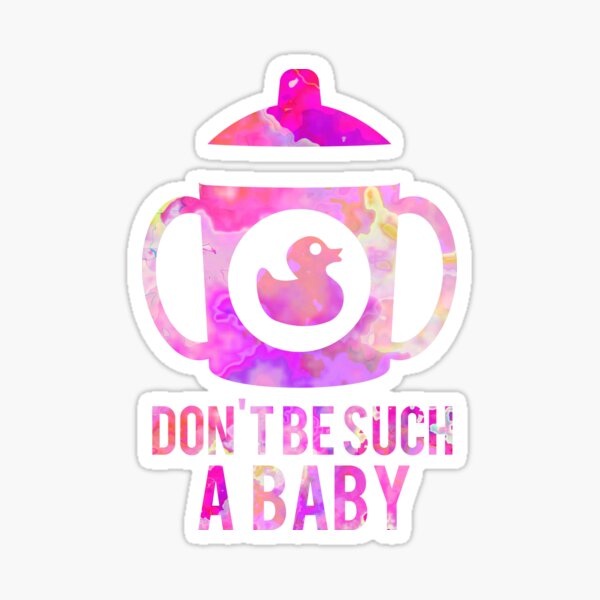 The Adult Sippy Cup Sticker for Sale by E6Designs