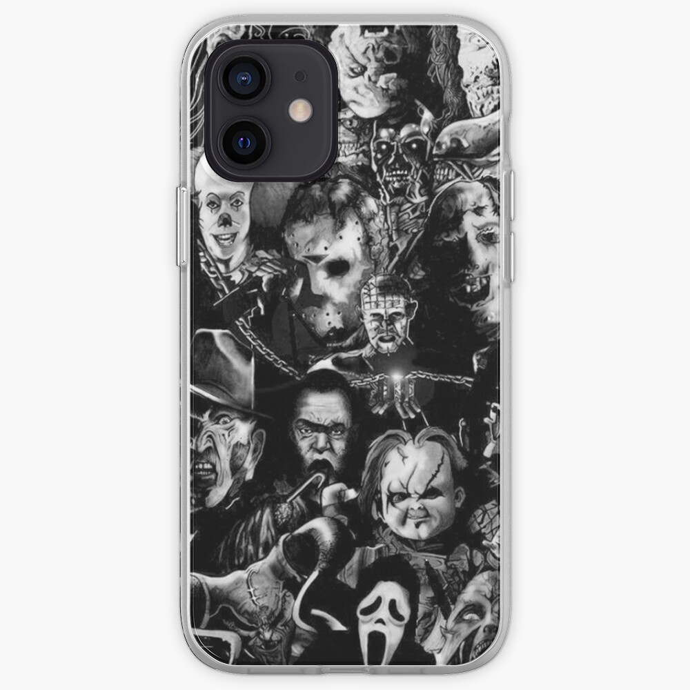 Horror Movie Collage iPhone Case & Cover
