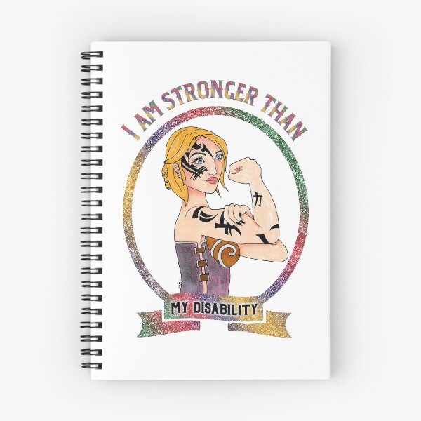 Item preview, I am stronger than my disability designed and sold by caringcreative.