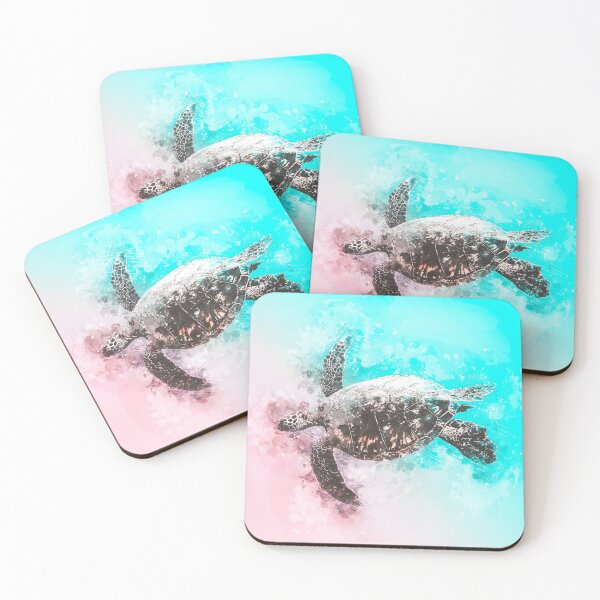 Item preview, Sea Turtle Watercolor Painting designed and sold by artworkbyrihen.